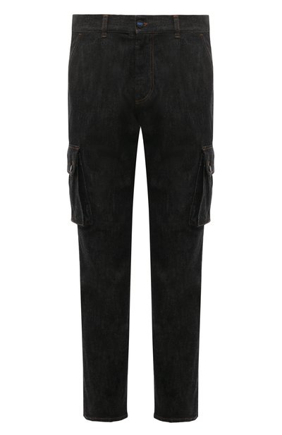 Джинсы KNT черного цвета по цене 87550 руб., арт. UPKN030XC1001, фото 1 Джинсы KNT, арт. UPKN030XC1001, фото 1