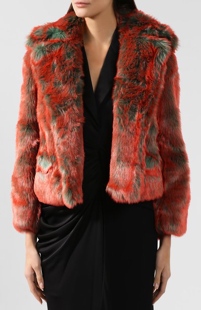 Шуба из экомеха DRIES VAN NOTEN, арт. 192-10532-8130, фото 3