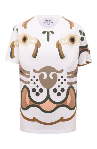 Хлопковая футболка kenzo x wwf KENZO, арт. FB52TS9444SB, фото 1