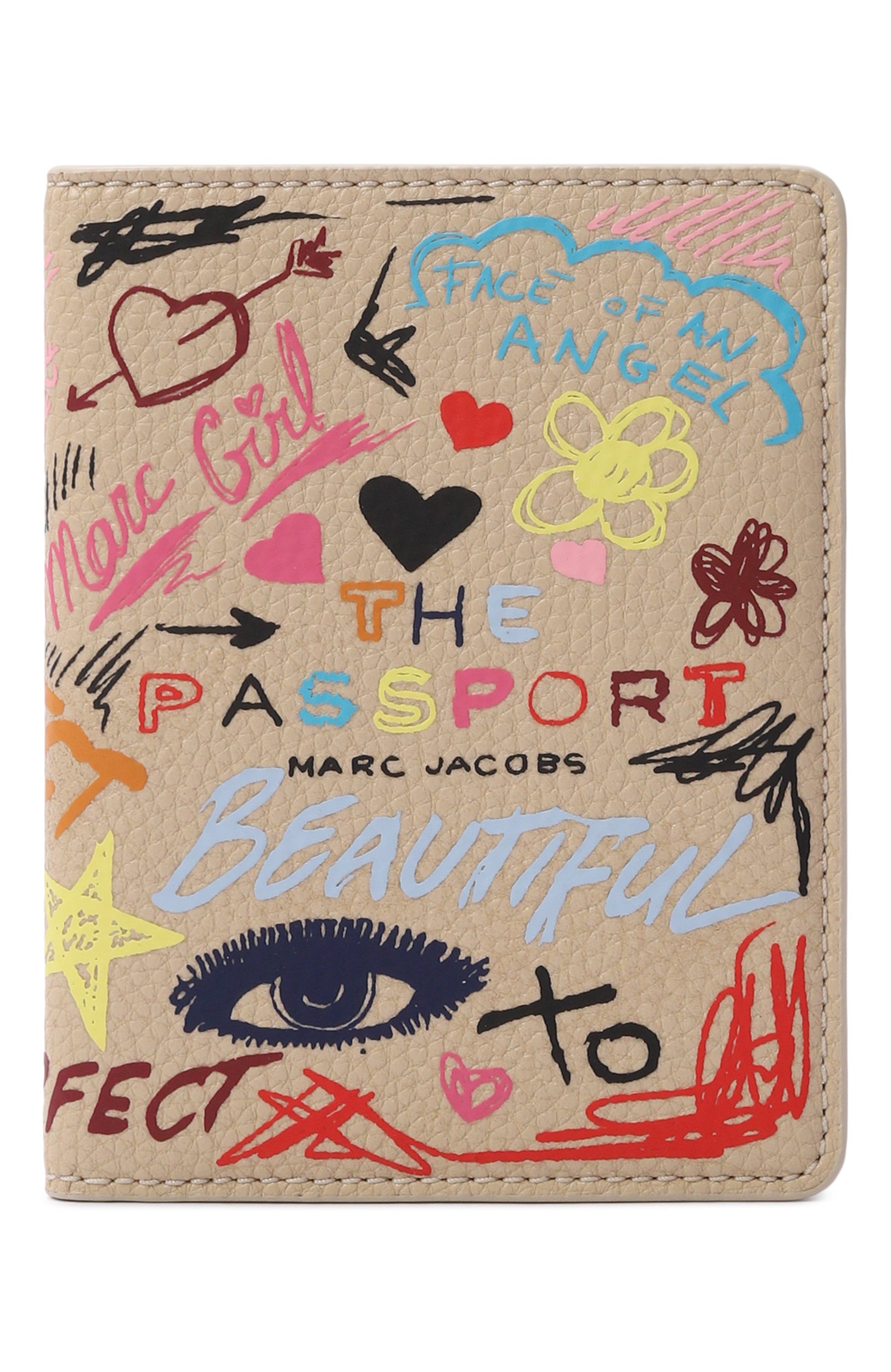 Кожаная обложка для паспорта MARC JACOBS (THE), арт. 2S6STR002S01, фото 1
