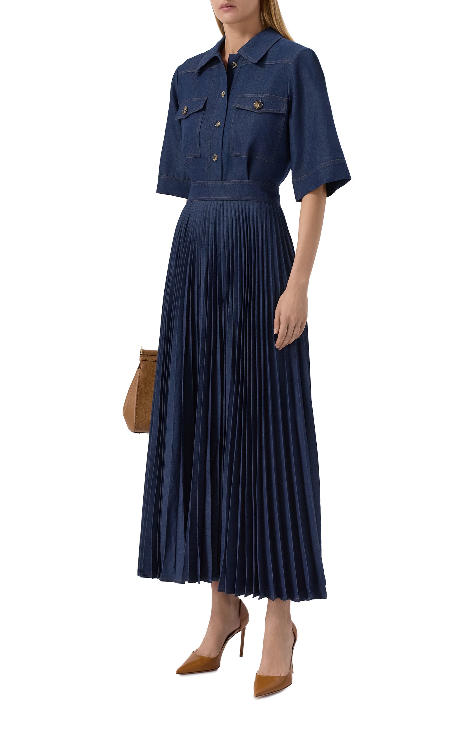 Джинсовое платье ELIE SAAB, арт. D1295NP26/D0005, фото 2
