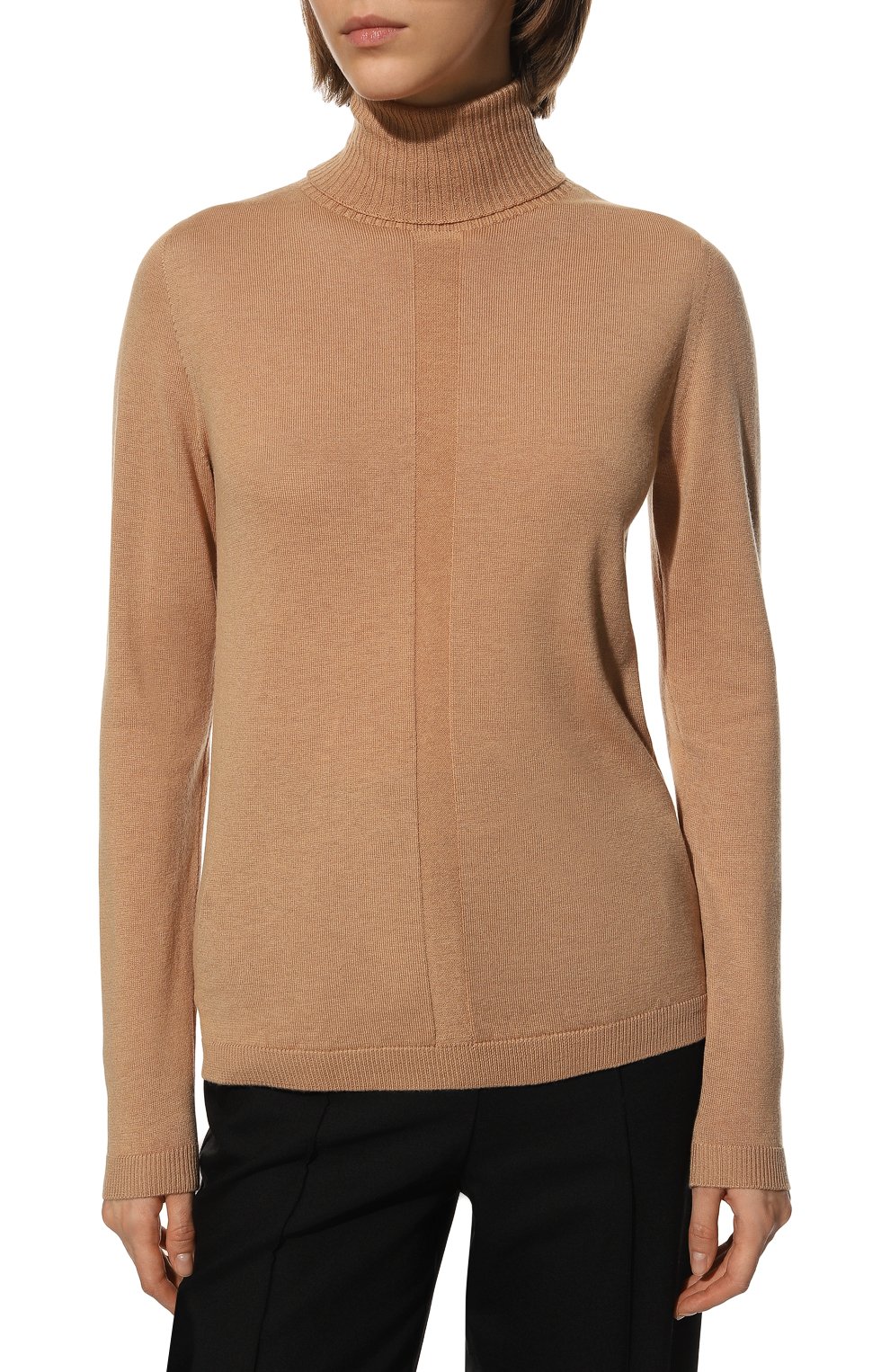 Водолазка из шерсти и шелка FREEAGE, арт. FW 20146-Bg, фото 3