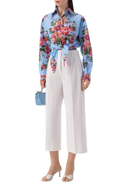Хлопковая рубашка DOLCE & GABBANA, арт. F5T76T/HS5UU, фото 2