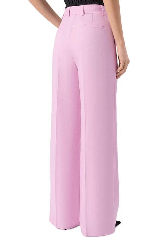 Брюки из вискозы MSGM 4041MDP25/267127 Розовый  4041MDP25/267127 Фото 4