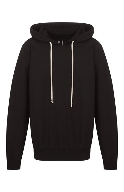 Мужской хлопковое худи RICK OWENS, арт. RU02F4281/BA