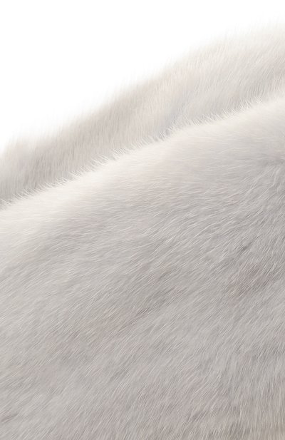 Меховой ободок из норки VICTORIA KUSENKOVA серого цвета по цене 73260 руб., арт. 161600008019, фото 4 Меховой ободок из норки VICTORIA KUSENKOVA, арт. 161600008019, фото 4