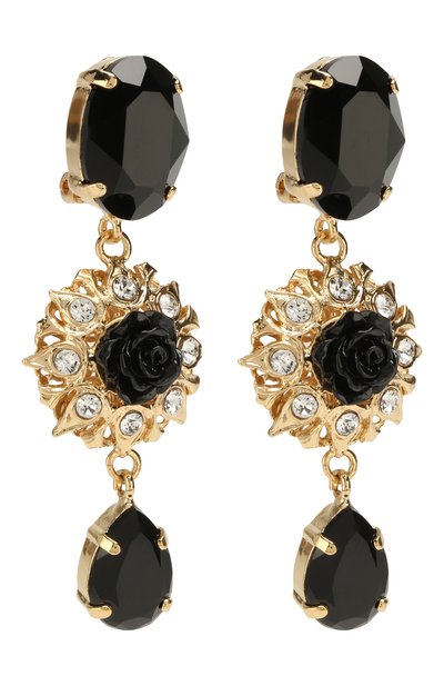 Серьги-клипсы DOLCE & GABBANA золотого цвета по цене 45100 руб., арт. WEL8S6/W1111, фото 3 Серьги-клипсы DOLCE & GABBANA, арт. WEL8S6/W1111, фото 3