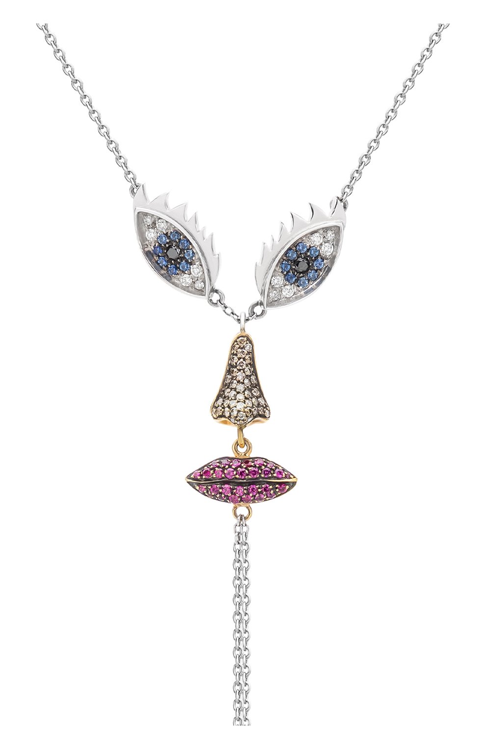 Браслет-кольцо DELFINA DELETTREZ бесцветного цвета по цене 663000 руб., арт. ANA2018.A, фото 2 Браслет-кольцо DELFINA DELETTREZ, арт. ANA2018.A, фото 2