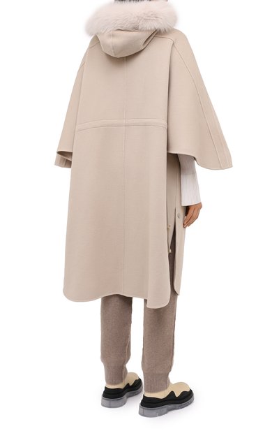 Шерстяное пальто YVES SALOMON, арт. 21WYC00912CDXW, фото 4