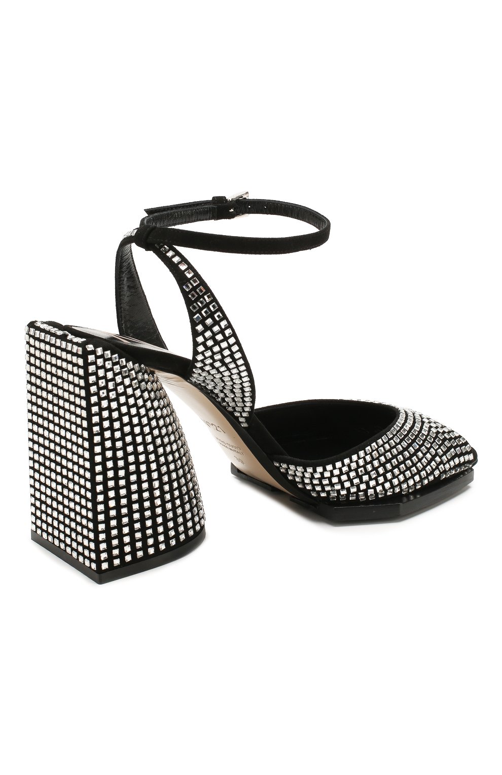 Текстильные босоножки N21, арт. N220E8927/ANKLESTRAP SANDALS, фото 4