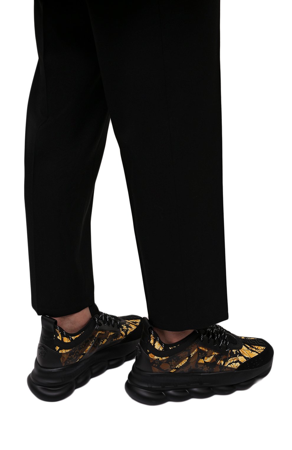 Комбинированные кроссовки chain reaction VERSACE, арт. DSU7071E/1A02711, фото 3