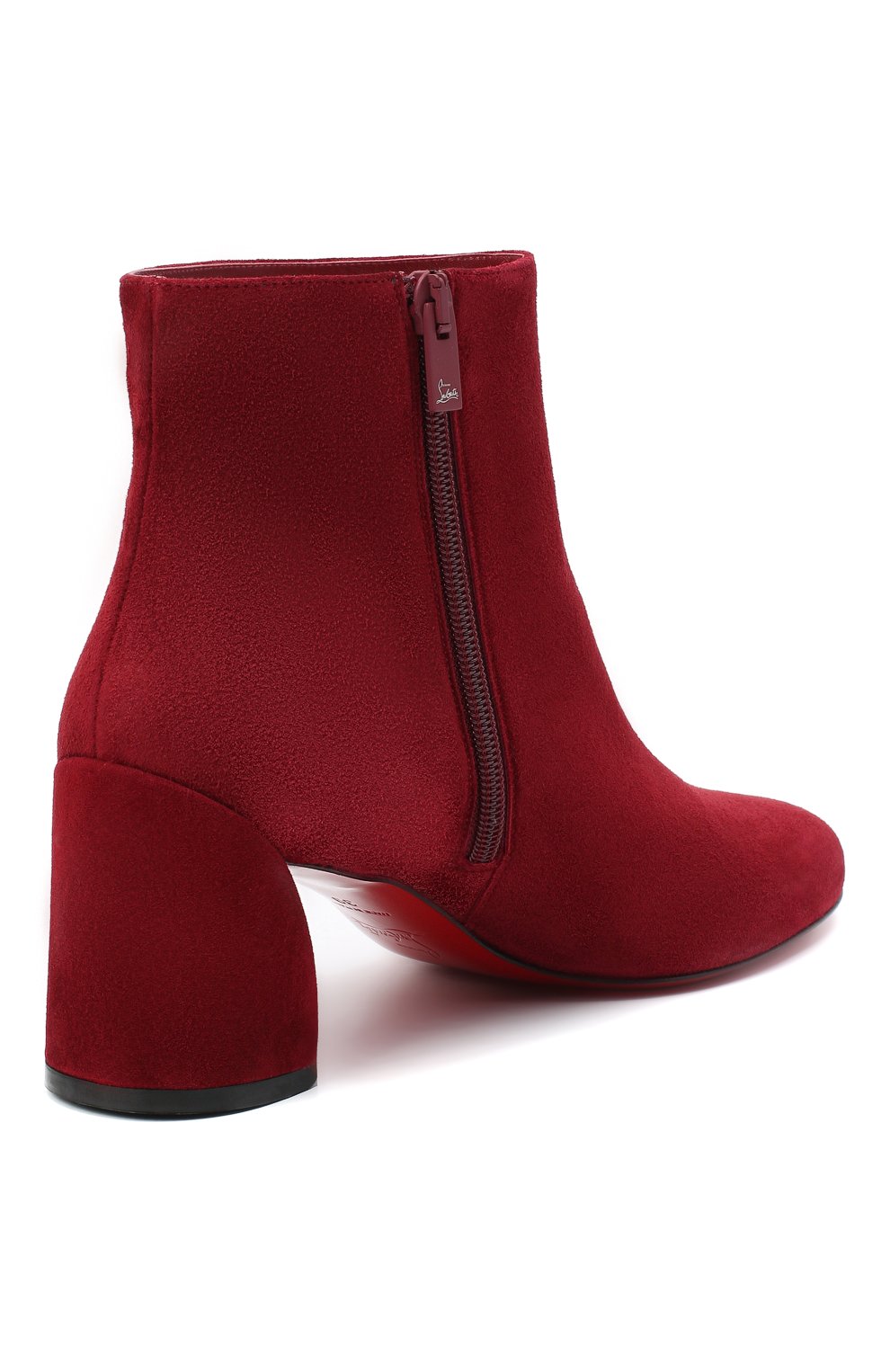 Замшевые ботильоны turela 55 CHRISTIAN LOUBOUTIN, арт. turela 55 veau velours, фото 4