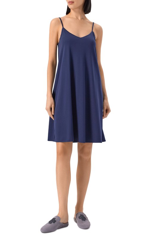 Хлопковая сорочка Hanro 074813 Синий  074813 Фото 2