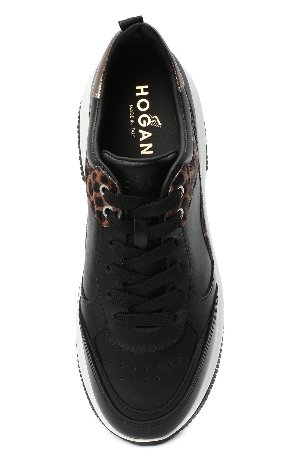 Кожаные кроссовки maxi i active HOGAN, арт. HXW4350BN51035, фото 5