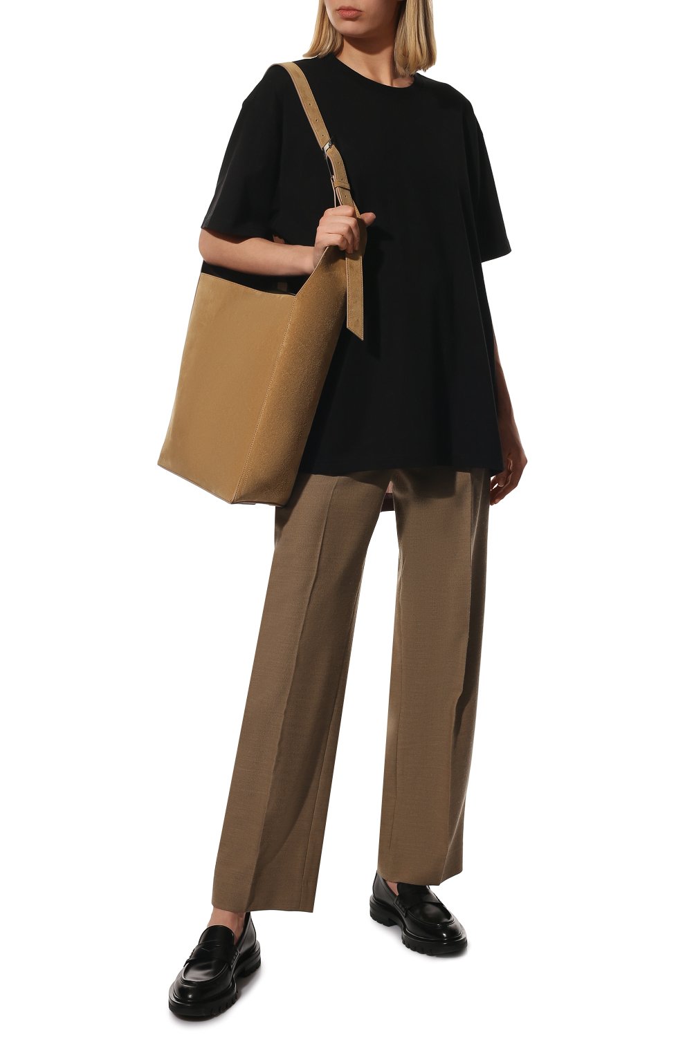 Хлопковая футболка BURBERRY, арт. 8044962, фото 2