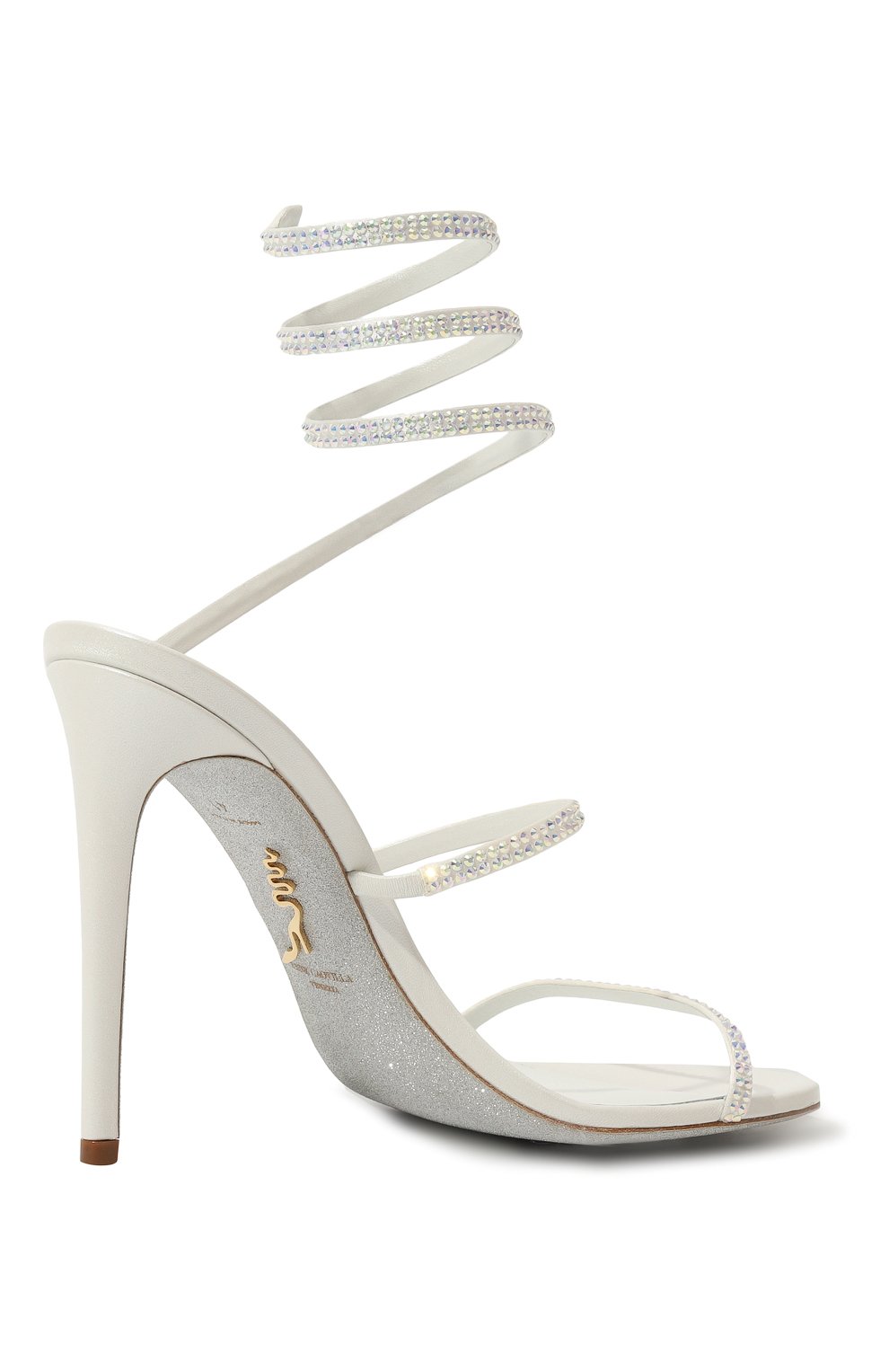 Кожаные босоножки cleo RENE CAOVILLA, арт. C10311-105/R001, фото 5