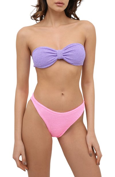 Раздельный купальник HUNZA G разноцветного цвета по цене 22050 руб., арт. DU0 JEAN BIKINI CRINKLE, фото 2 Раздельный купальник HUNZA G, арт. DU0 JEAN BIKINI CRINKLE, фото 2