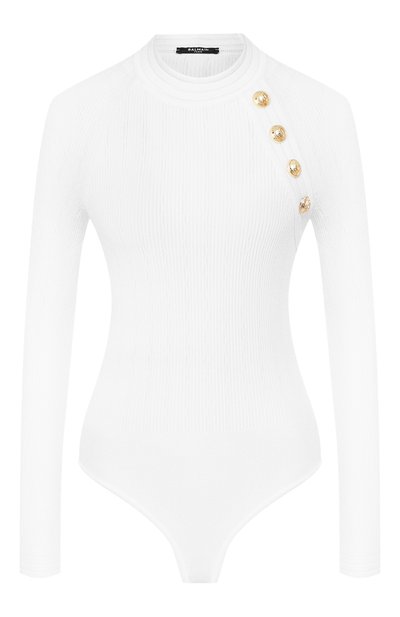 Женское боди из вискозы BALMAIN, арт. TF10943/K030