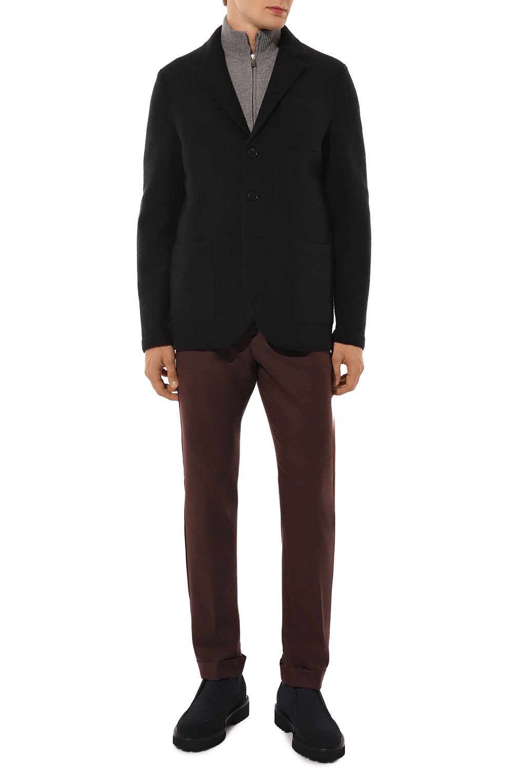 Замшевые ботинки DOUCAL'S, арт. DU3332PHILUN009N, фото 2