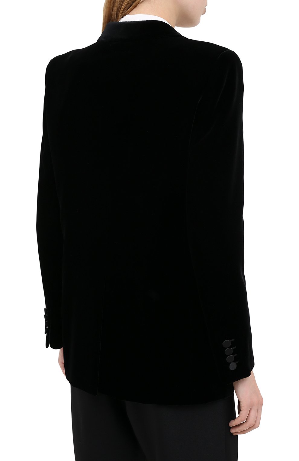 Жакет из вискозы SAINT LAURENT, арт. 630873/Y525R, фото 4