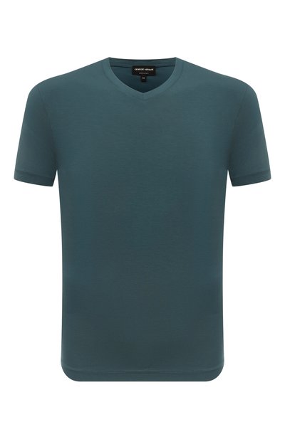 Мужская футболка из вискозы GIORGIO ARMANI, арт. 8NST53/SJP4Z