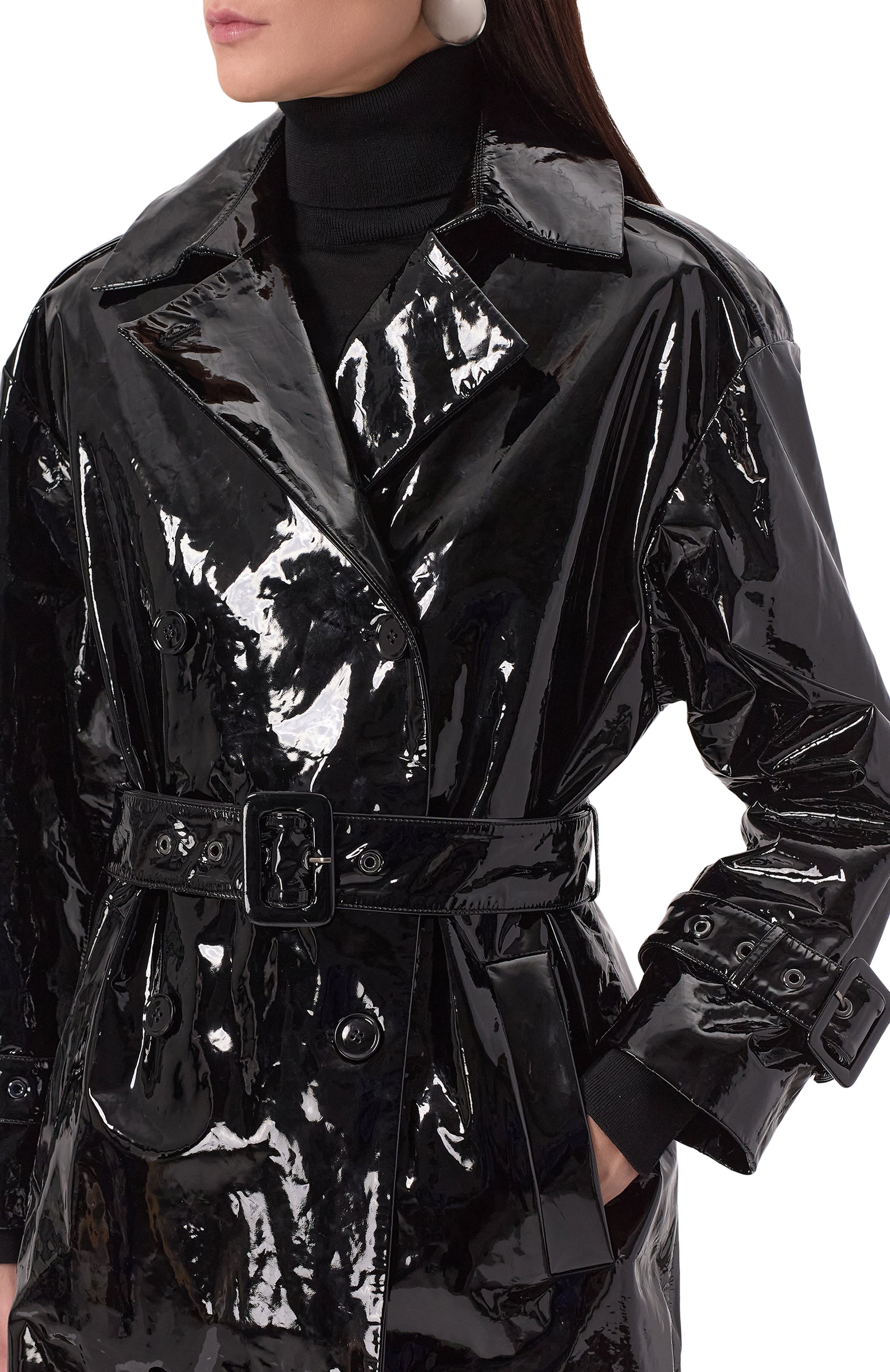 Кожаный плащ MVST, арт. ZBPL-Y434, фото 5