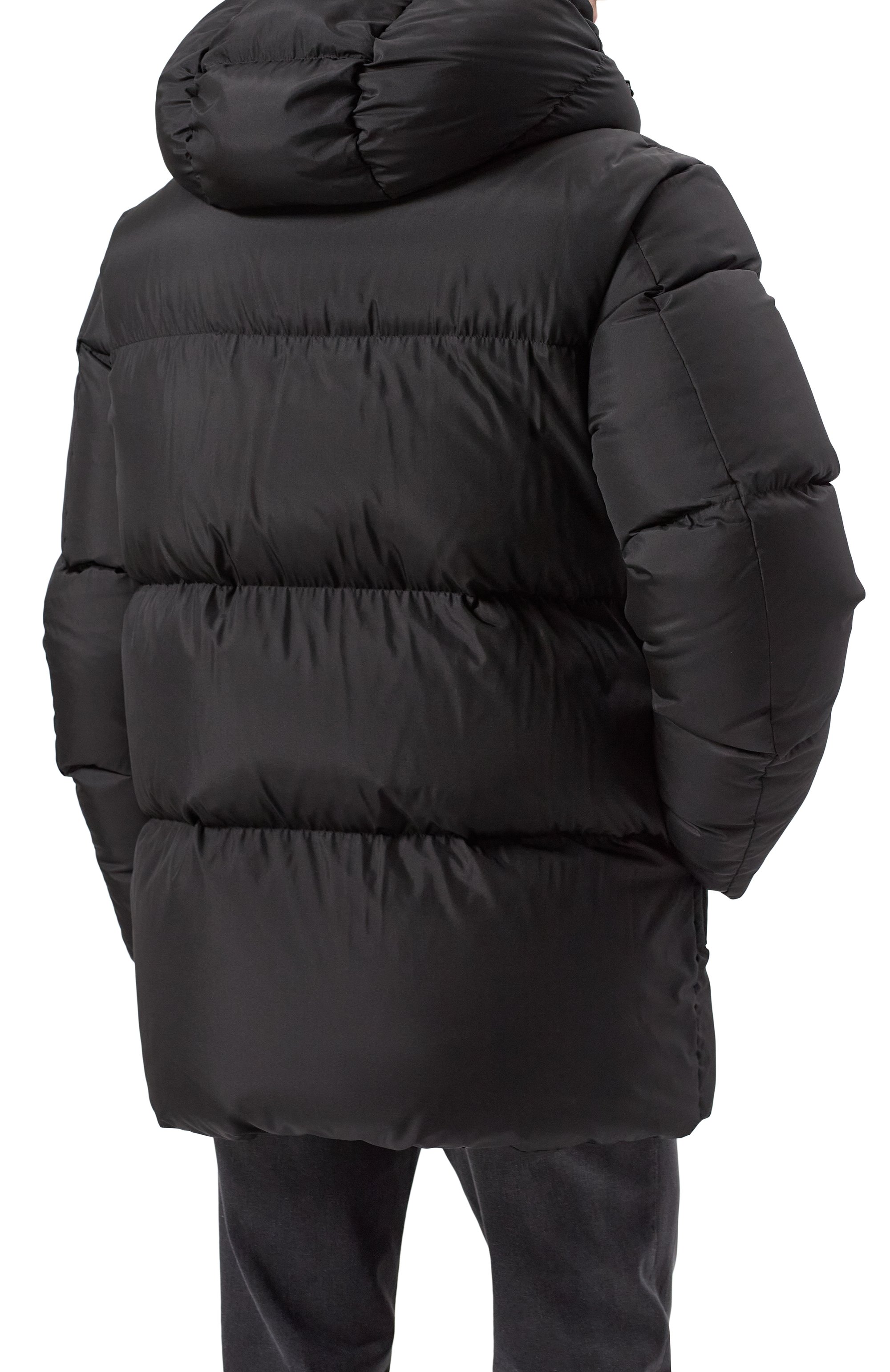 Шелковый пуховик MVST, арт. ICU0002/ZE_SET, фото 4