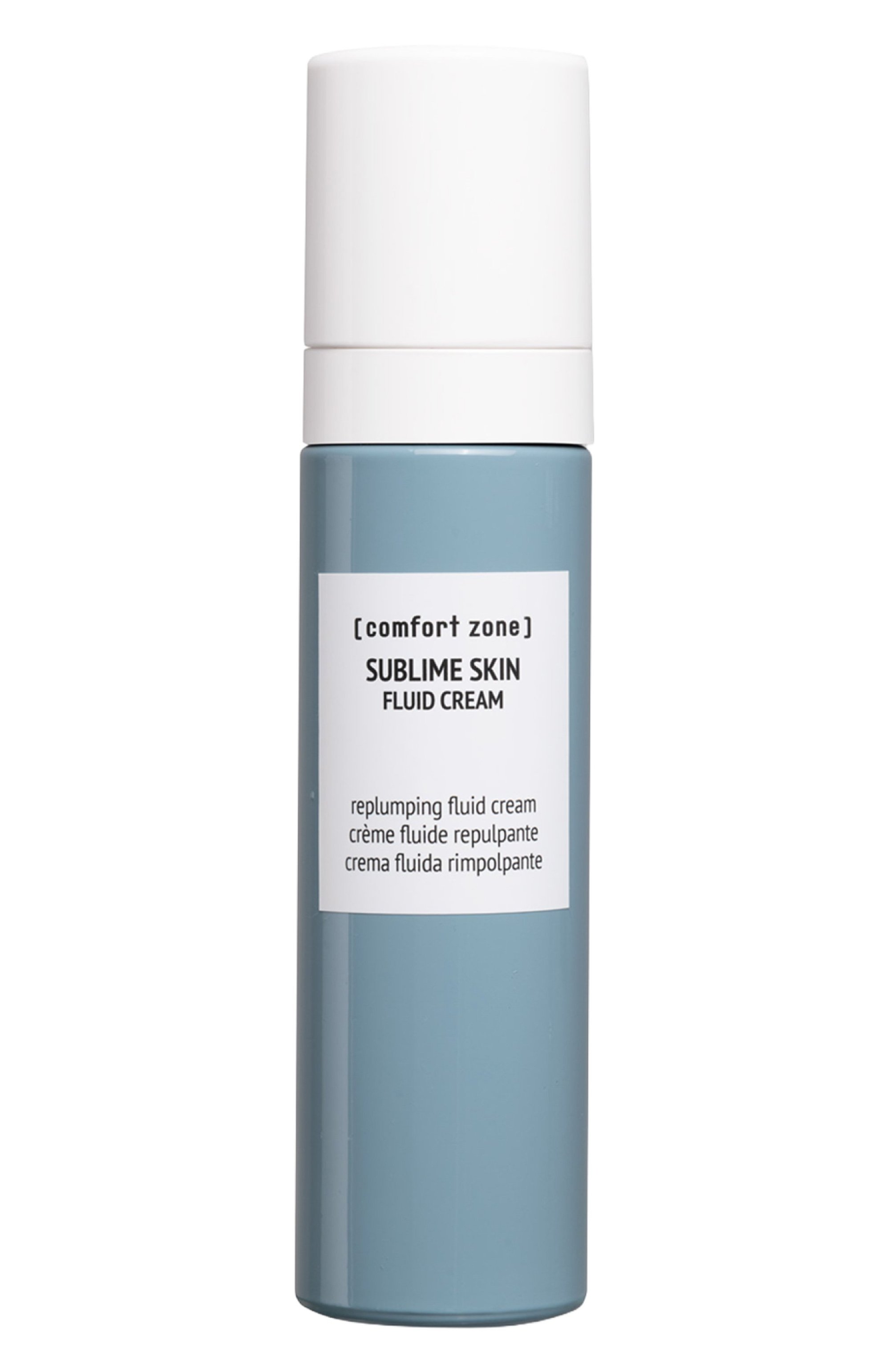 Омолаживающий крем-флюид с эффектом лифтинга sublime skin (60ml) COMFORT ZONE бесцветного цвета по цене 15040 руб., арт. 12201, фото 1 Омолаживающий крем-флюид с эффектом лифтинга sublime skin (60ml) COMFORT ZONE, арт. 12201, фото 1