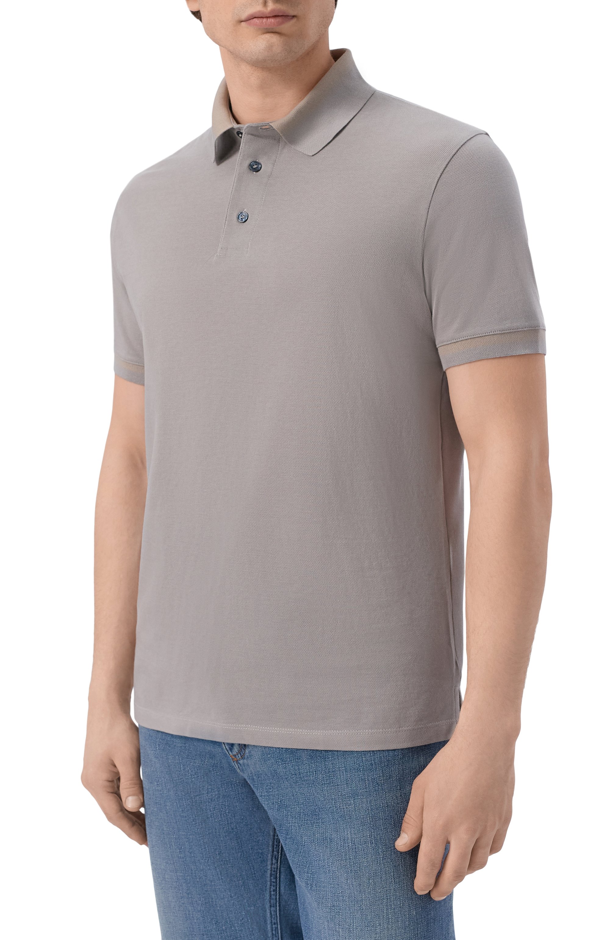 Хлопковое поло EMPORIO ARMANI, арт. EM005798/AF12955, фото 3