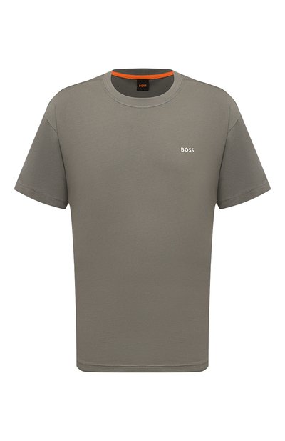 Мужская хлопковая футболка BOSS ORANGE, арт. 50528221