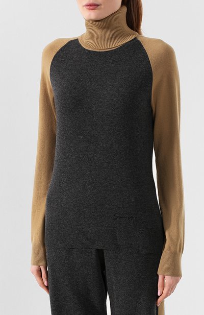 Кашемировая водолазка GIVENCHY серого цвета по цене 83700 руб., арт. BW906Y4Z50, фото 3 Кашемировая водолазка GIVENCHY, арт. BW906Y4Z50, фото 3