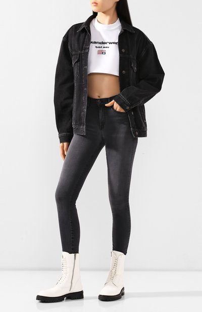 Хлопковый топ ALEXANDER WANG, арт. 1CC1201309, фото 2