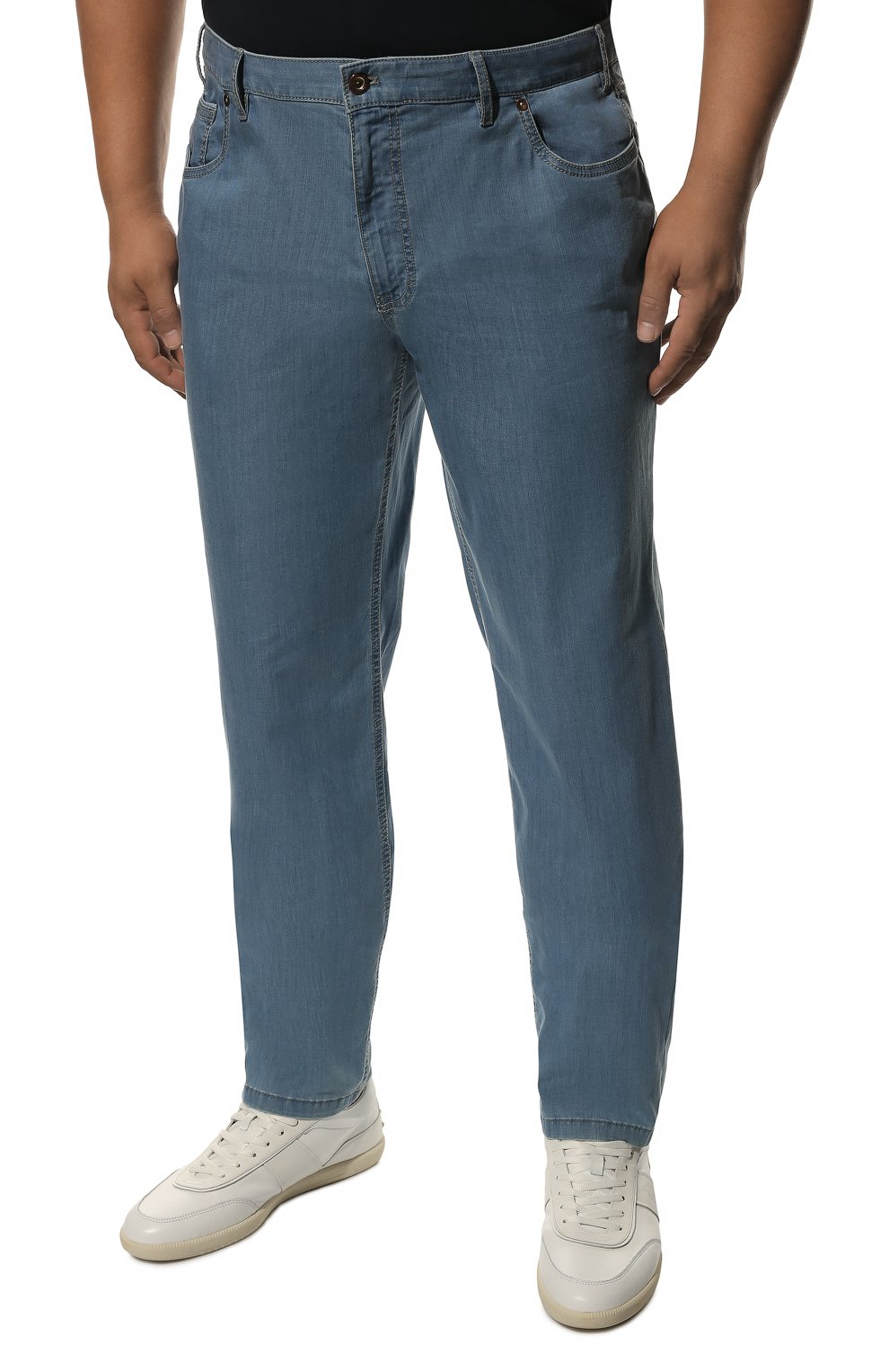Джинсы HILTL голубого цвета по цене 17650 руб., арт. PARKER/73414/60-70, фото 3 Джинсы HILTL, арт. PARKER/73414/60-70, фото 3