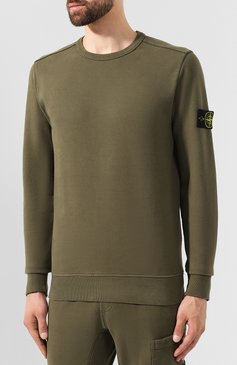Хлопковый свитшот STONE ISLAND, арт. 711562720, фото 1