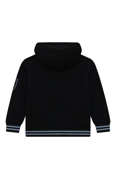 Хлопковая толстовка EMPORIO ARMANI темно-синего цвета по цене 21750 руб., арт. 6L4M66/1JHSZ, фото 2 Хлопковая толстовка EMPORIO ARMANI, арт. 6L4M66/1JHSZ, фото 2