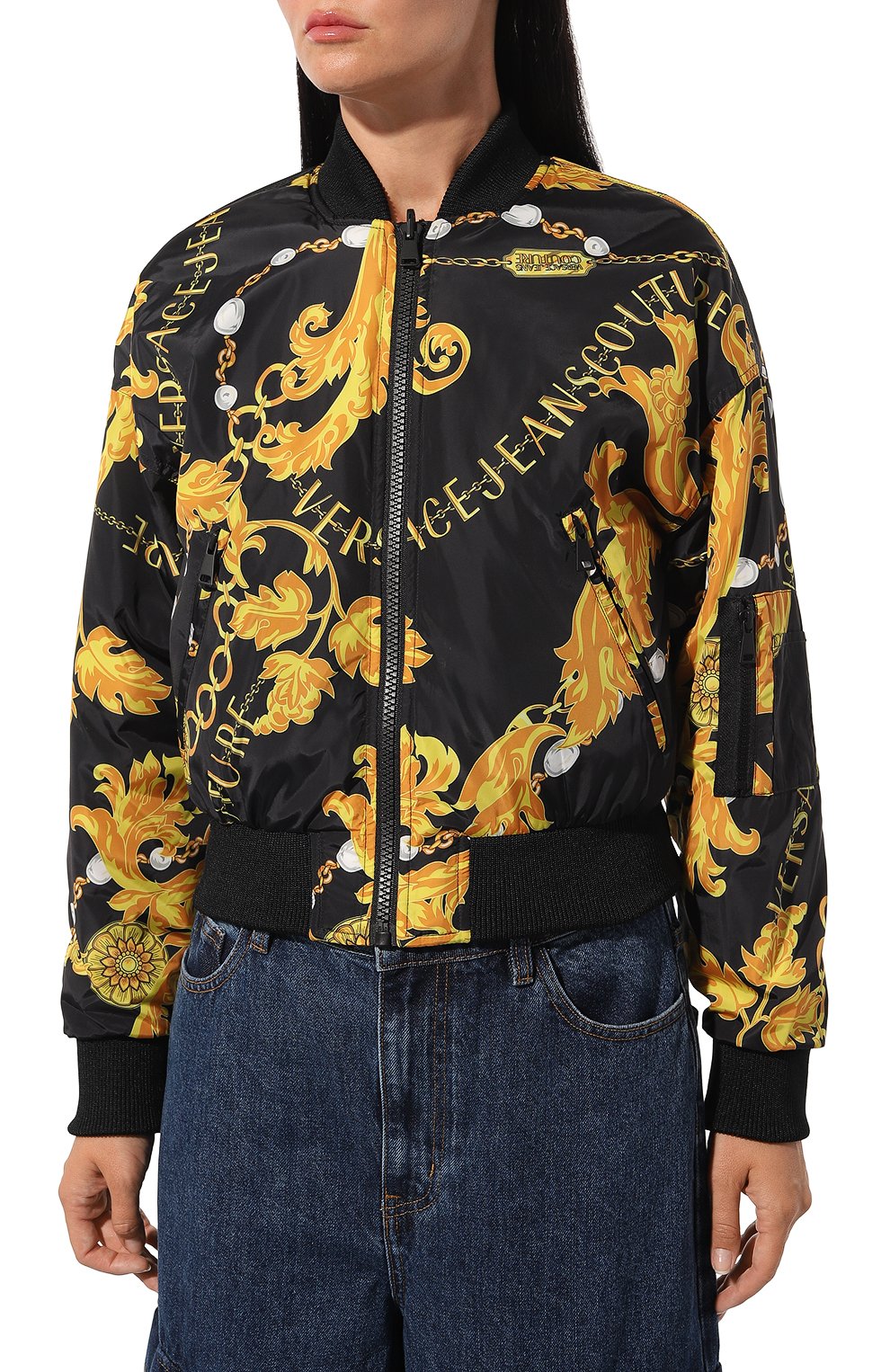 Двусторонний бомбер VERSACE JEANS COUTURE, арт. 75HASD08/CQS70, фото 3