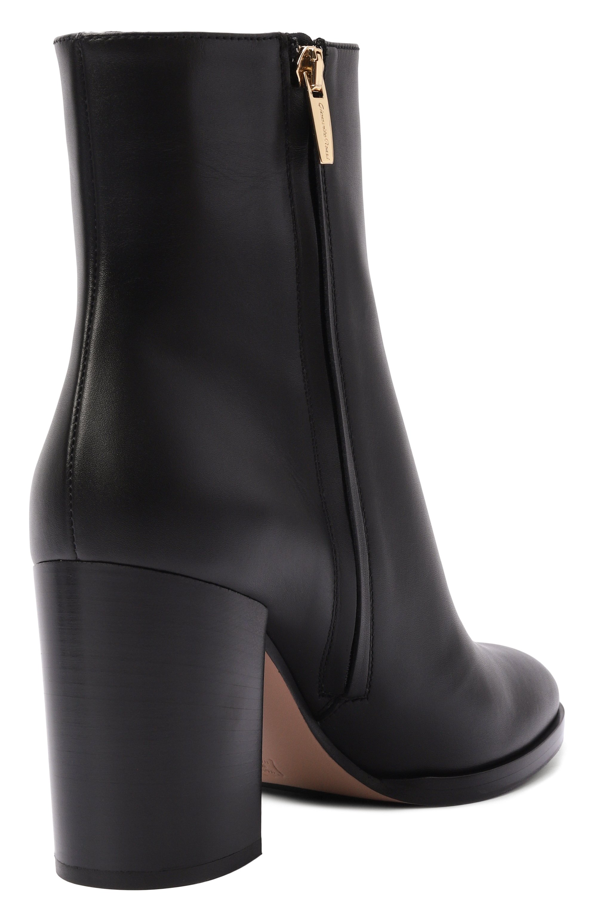 Кожаные ботильоны santiago 85 GIANVITO ROSSI, арт. G72805.85CU0.VGINER0, фото 5