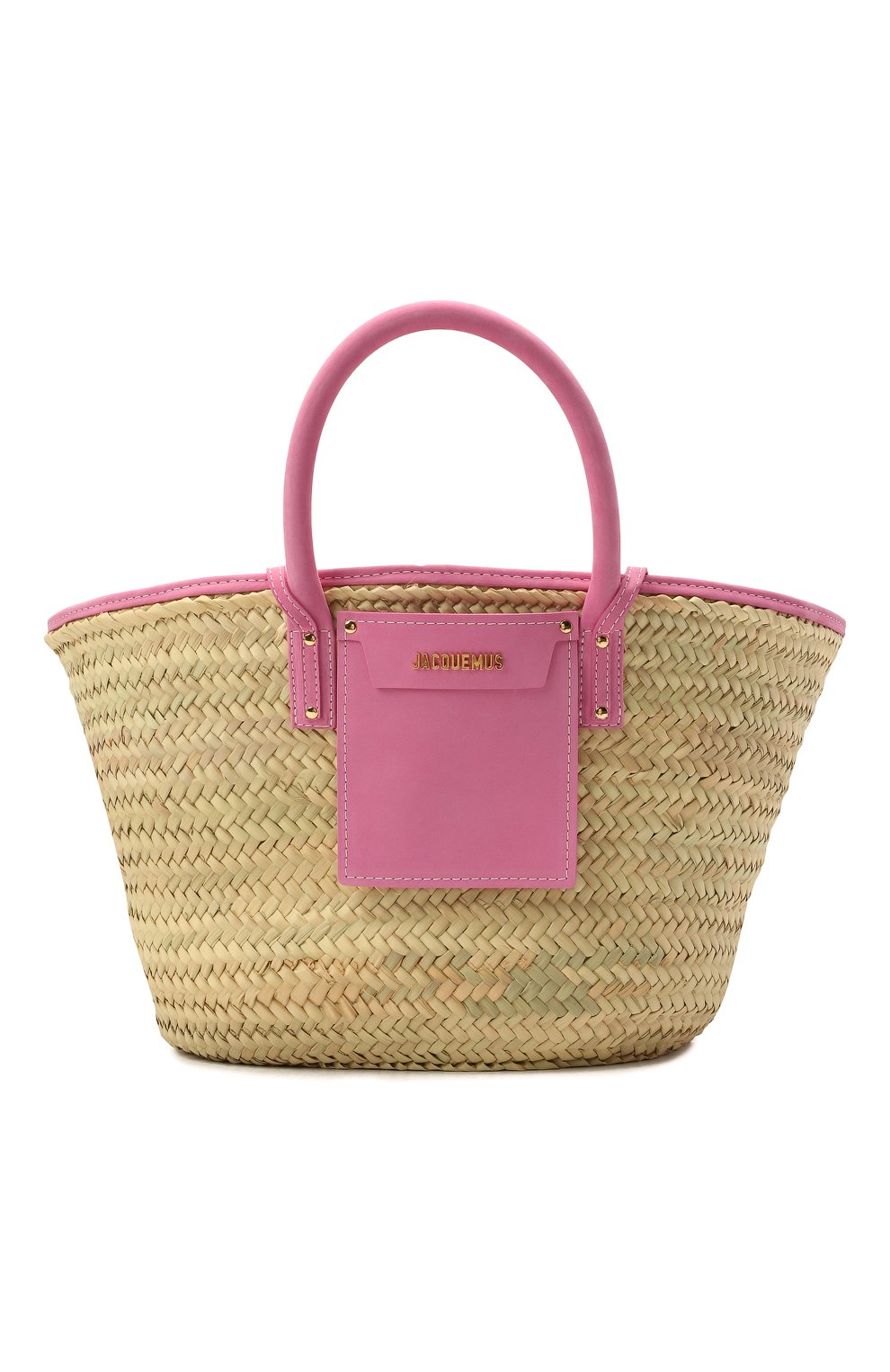 Сумка-шопер le panier soleil JACQUEMUS бежевого цвета по цене 46950 руб., арт. 211BA11/308450, фото 1 Сумка-шопер le panier soleil JACQUEMUS, арт. 211BA11/308450, фото 1