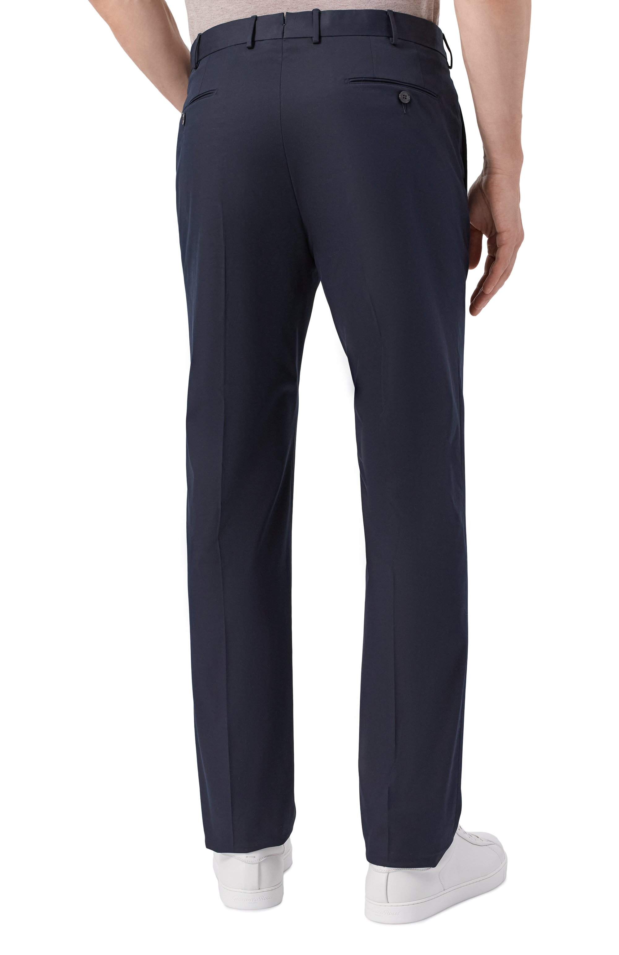 Хлопковые брюки ZEGNA, арт. 77TB12/915F06A9, фото 4