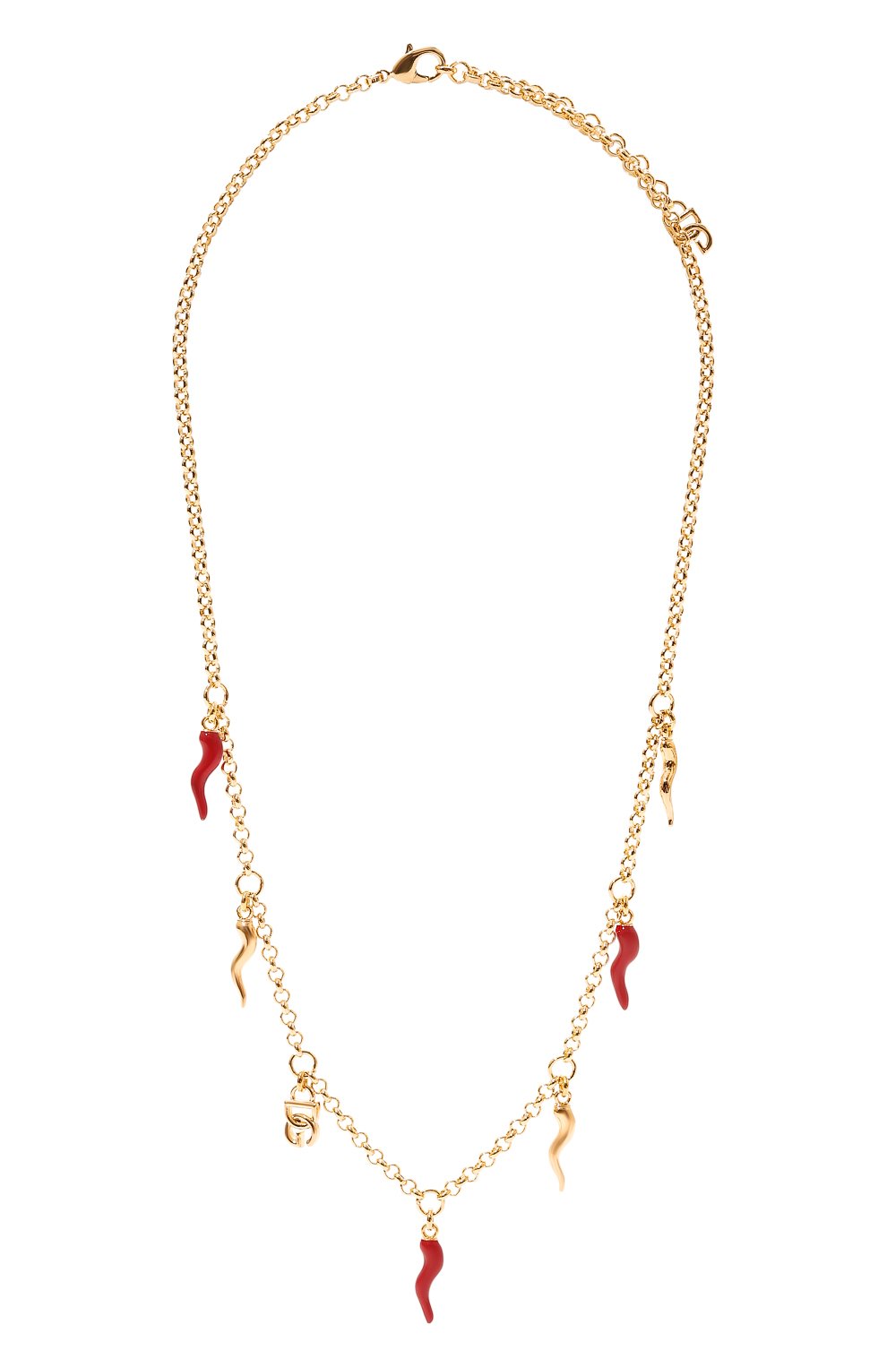 Колье DOLCE & GABBANA золотого цвета по цене 72950 руб., арт. WNQ6C2 W1111, фото 1 Колье DOLCE & GABBANA, арт. WNQ6C2 W1111, фото 1