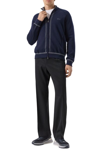 Замшевые кроссовки BRUNELLO CUCINELLI, арт. MZUSGG0278, фото 2