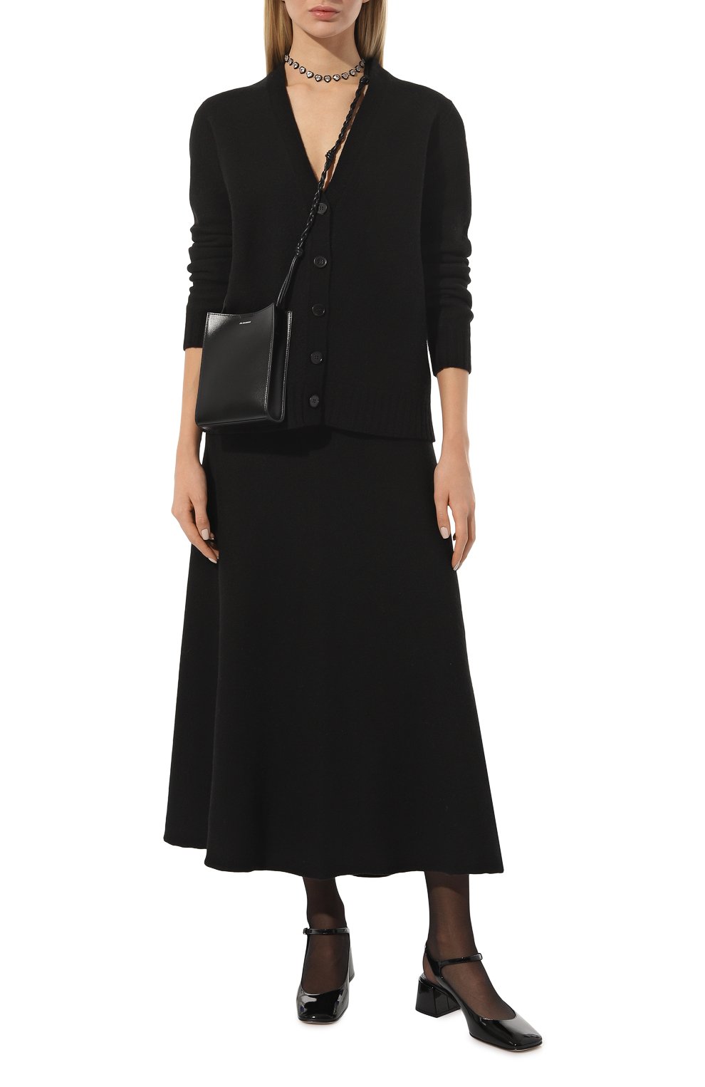 Шерстяной кардиган JIL SANDER, арт. J02GP0055-J14506, фото 2