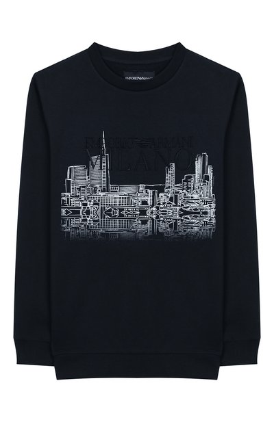 Хлопковый свитшот EMPORIO ARMANI, арт. 6G4MF4/1J07Z, фото 1