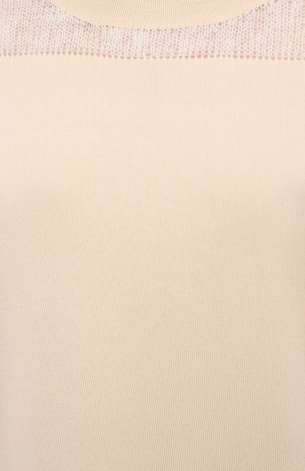 Хлопковое платье MAISON MARGIELA кремового цвета по цене 58300 руб., арт. S51CU0252/S17676, фото 5 Хлопковое платье MAISON MARGIELA, арт. S51CU0252/S17676, фото 5
