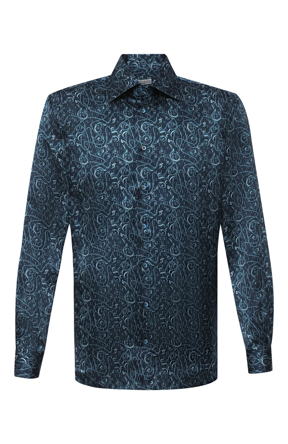 Шелковая рубашка ZILLI, арт. MFU-27001-1668/0004, фото 1