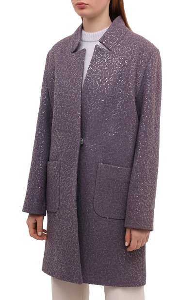 Шерстяное пальто SEVEN LAB, арт. C№1-04/1lilac, фото 3