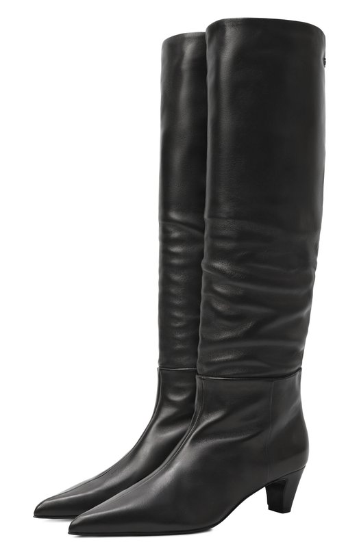 Кожаные сапоги Fabi FD9143/BAR0N Чёрный FD9143/BAR0N