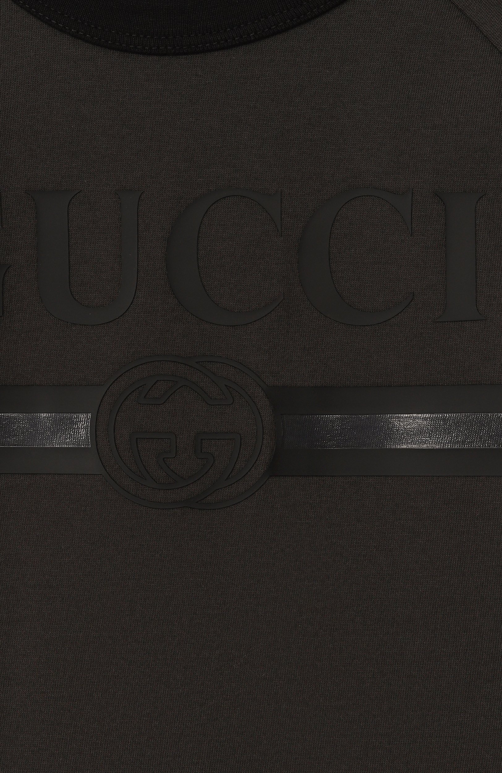 Хлопковая футболка GUCCI, арт. 864634/XJHW6, фото 3