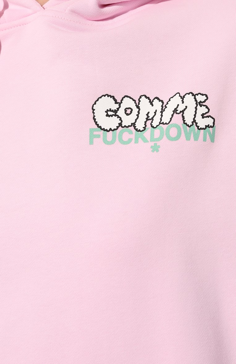 Хлопковое худи COMME DES FUCKDOWN, арт. CDFD2301, фото 5