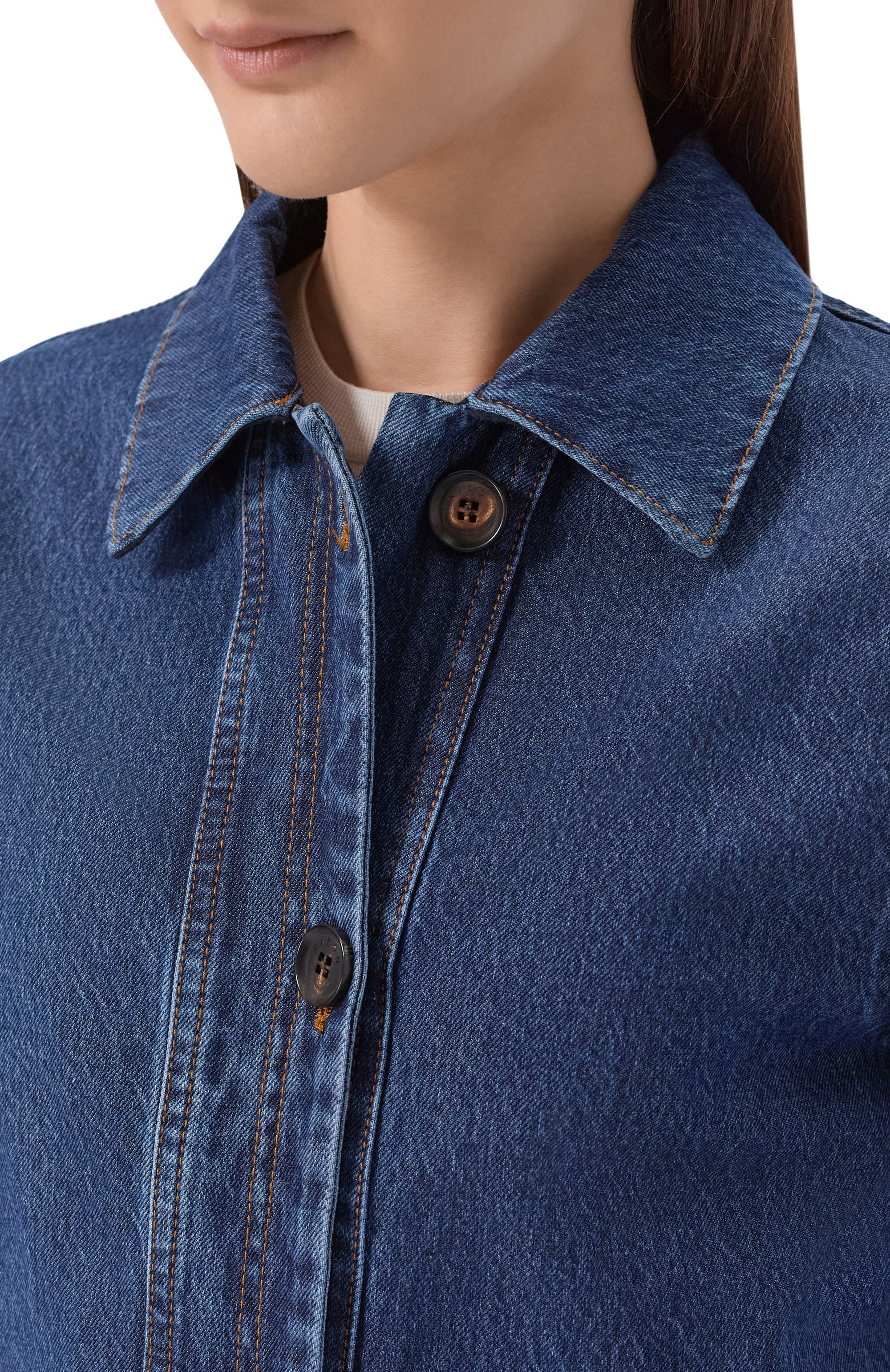 Джинсовая куртка KITON, арт. DJ61405K0926H, фото 5